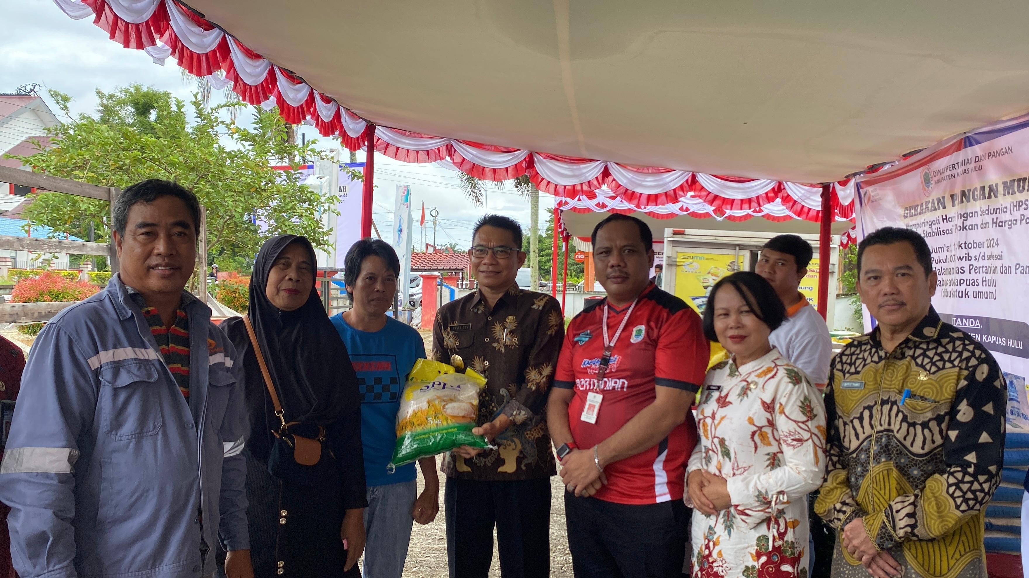 Peringati Hari Pangan Dunia, Pemkab Kapuas Hulu Gelar Pangan Murah