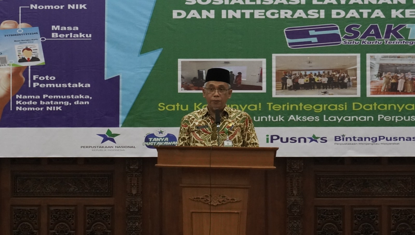 Kartu Sakti, Bisa Pinjam Buku di Perpusnas, Kembalikan di Perpustakaan Kota