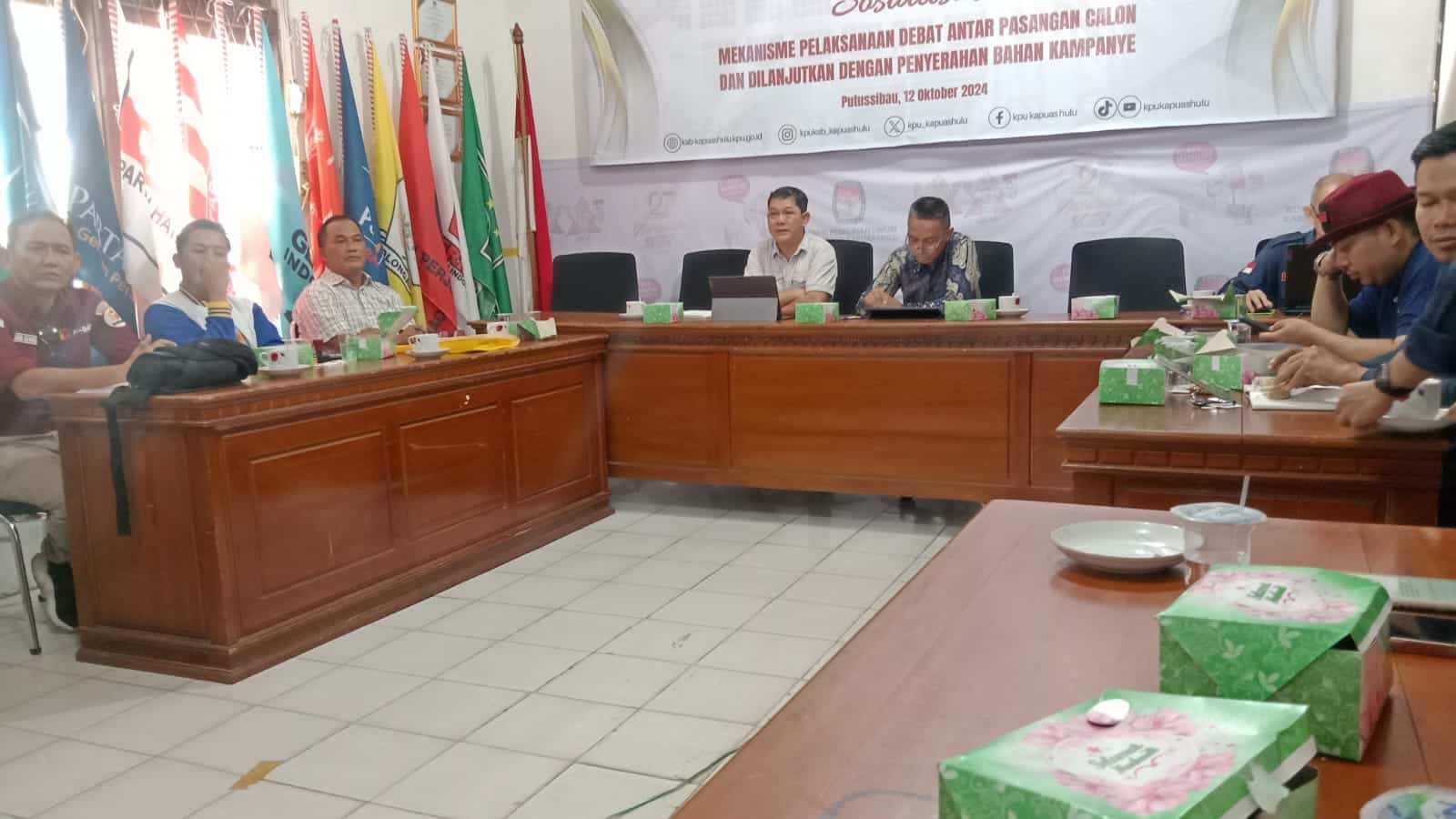 Debat Paslon Bupati dan Wakil Bupati Kapuas Hulu Kemungkinan Dilakukan di Pontianak
