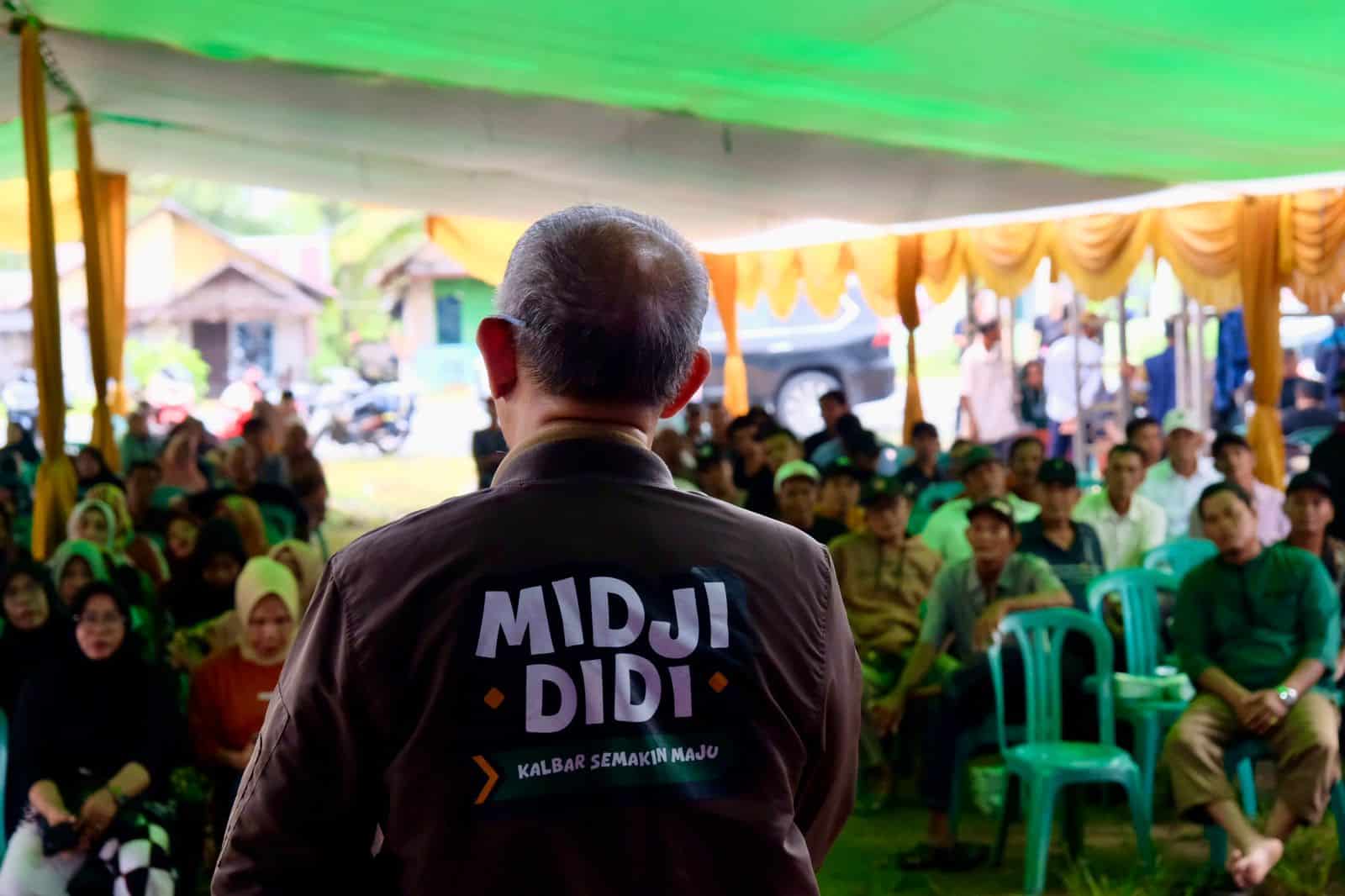 Bersyukur Dapat Porsi APBD Provinsi Terbesar di Kalbar, Warga Ketapang Komitmen Menangkan Midji-Didi