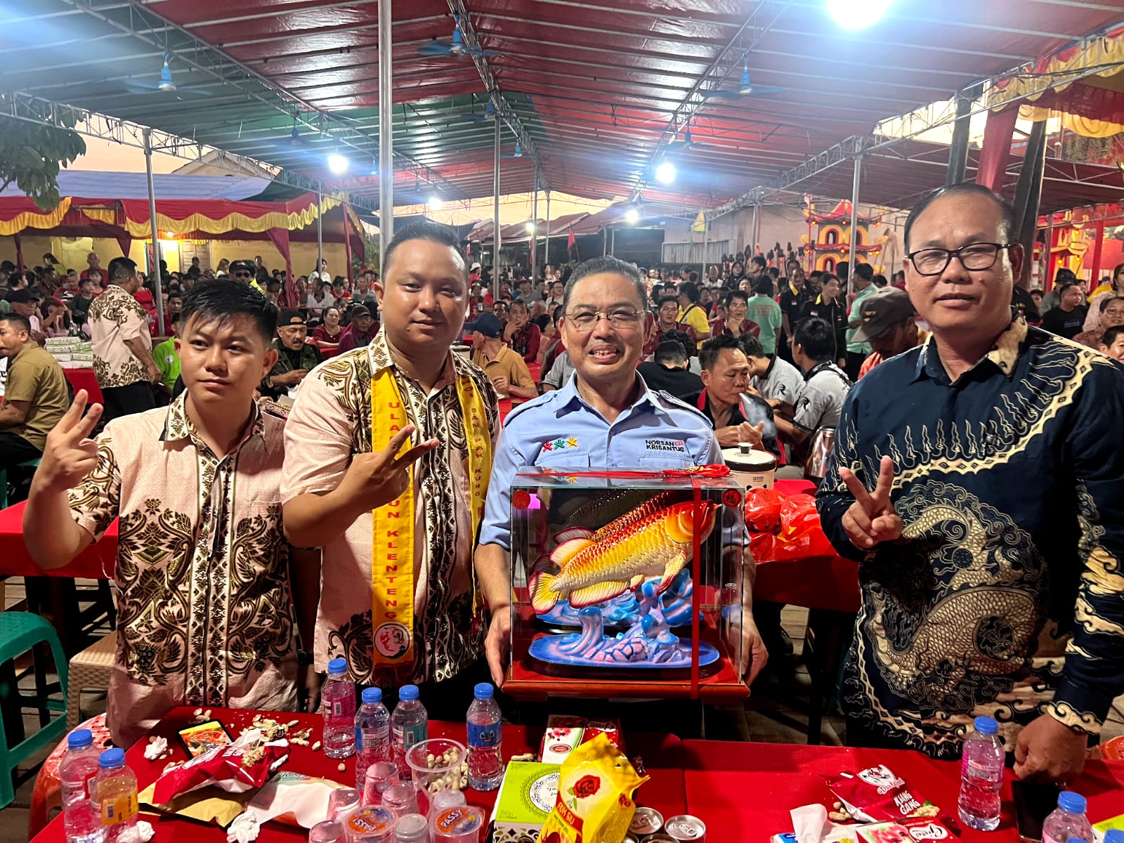HUT Khoi San Pak Kung, Norsan Sampaikan Pesan Persatuan untuk Bangun Pontianak