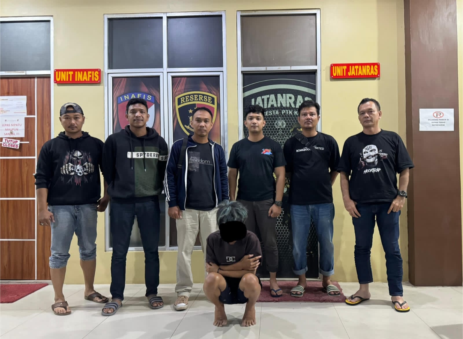 Warga Pontianak Pelaku Penusukan di Penginapan Boyan Betuah Kapuas Hulu Akhirnya Ditangkap di Pontianak