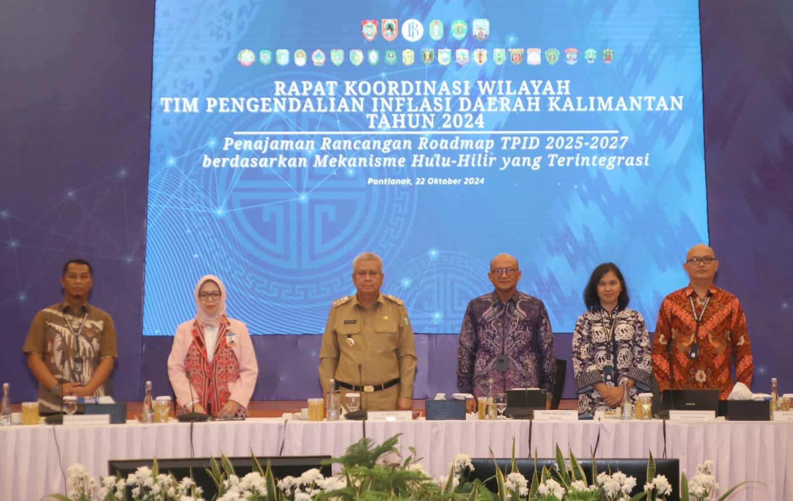 Pj Gubernur Harisson Buka Rakor TPID se-Kalimantan