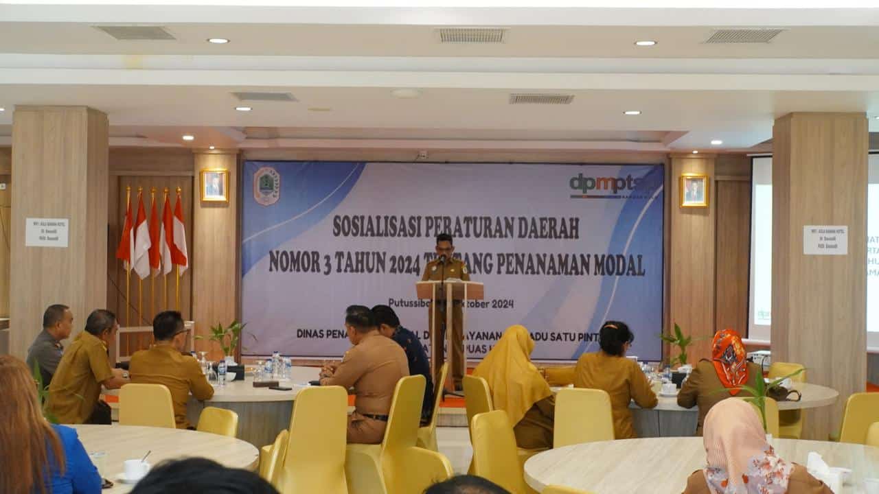 Pjs Bupati Kapuas Hulu Buka Sosialisasi Perda Nomor 3 Tahun 2024