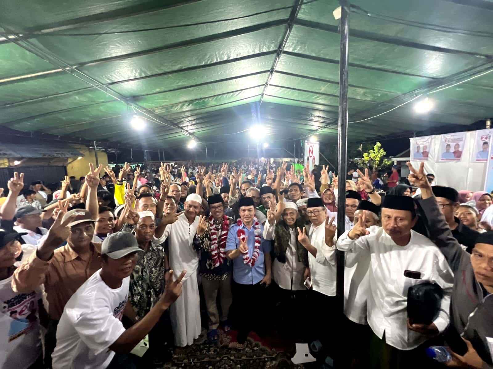 Ditemani Tokoh Penting, Kampanye Norsan Disambut Antusias Ribuan Warga Teluk Batang