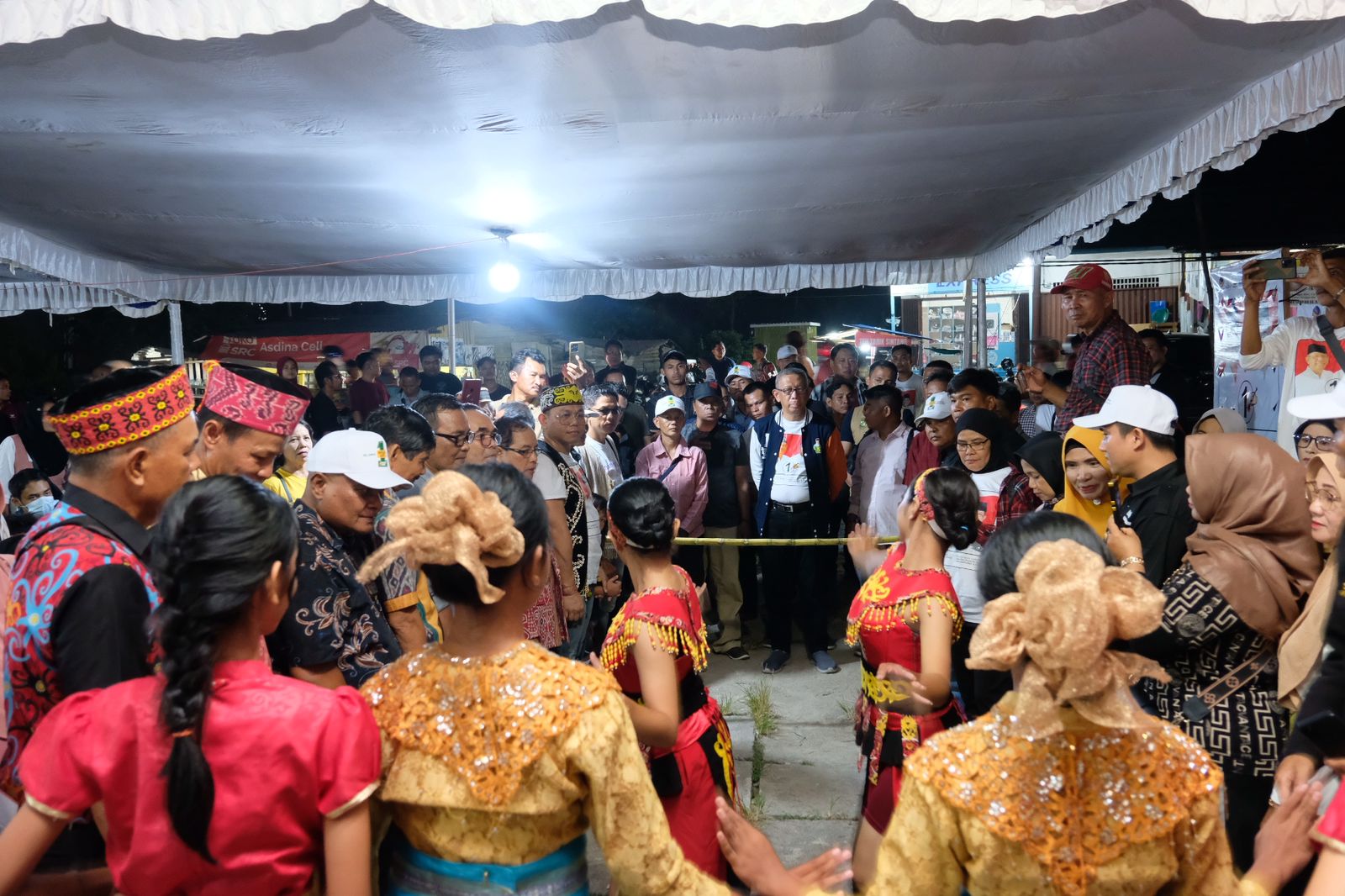 Silaturahmi Dialogis di Sintang, Midji Disambut Semarak dengan Tarian Multi Etnis