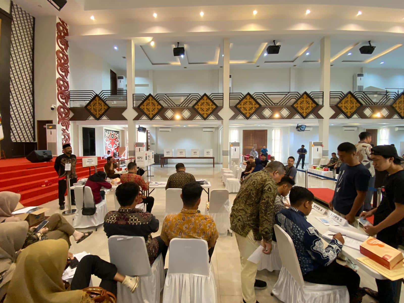 KPU Kalbar Gelar Simulasi Pemungutan Suara, Waktu Mencoblos Rata-rata 1 Menit per Pemilih