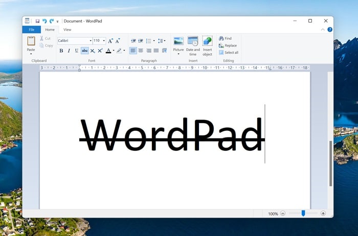 Resmi Pamit dari Windows 11, Selamat Tinggal WordPad