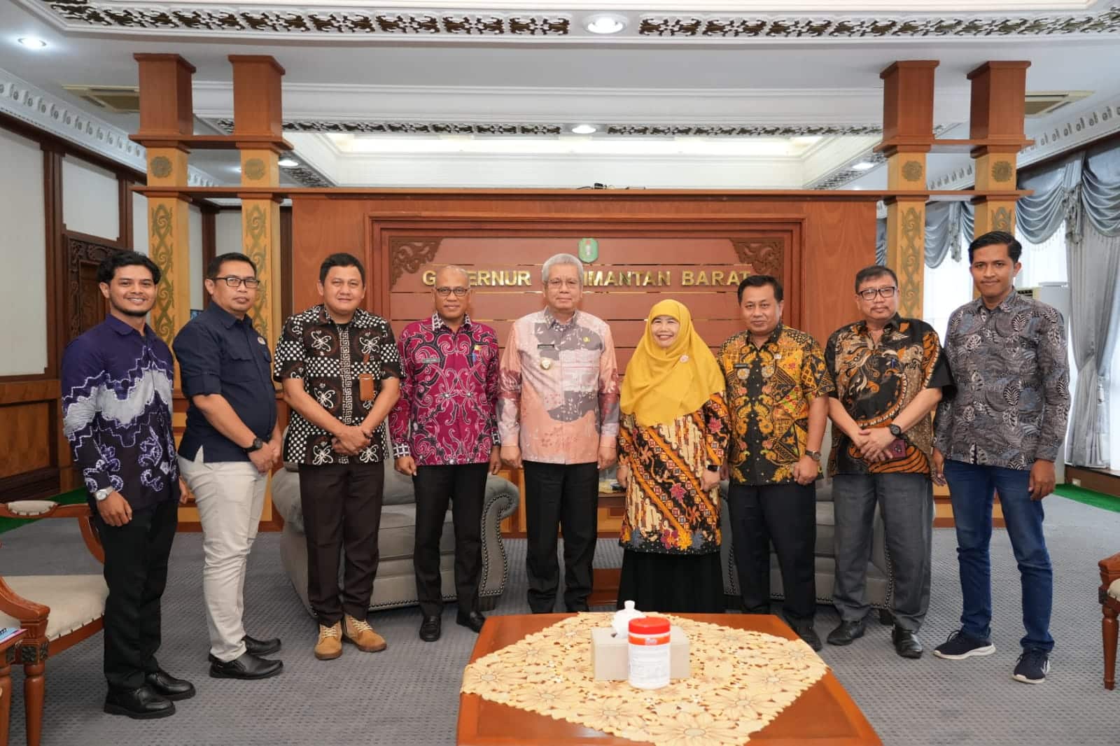 Pj Gubernur Harisson Terima Audiensi Dekan Fakultas Kehutanan Untan, Usulkan Cagar Biosfer