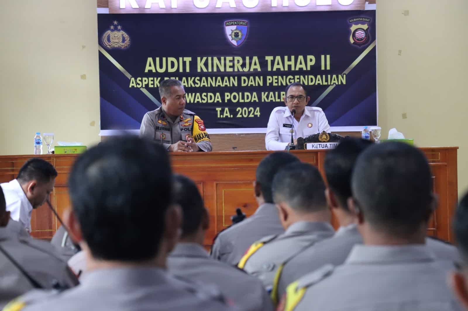 Itwasda Polda Kalbar Gelar Audit Kinerja Tahap II di Polres Kapuas Hulu