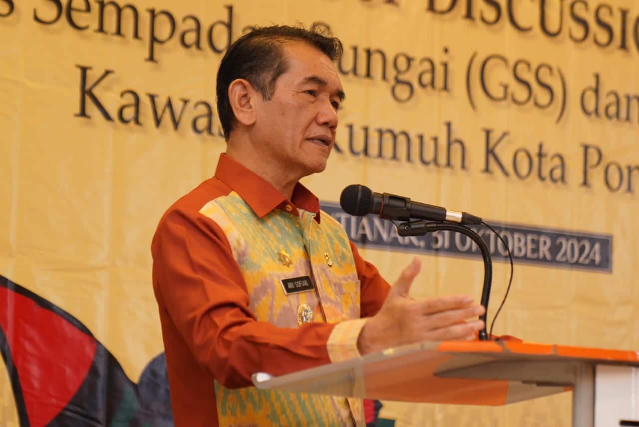 Pemkot Pontianak Komitmen Entaskan Kawasan Kumuh Tepian Sungai