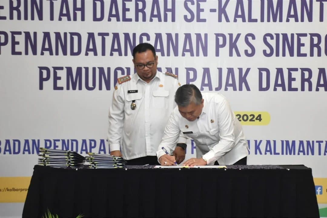 Sekda Yusran Teken PKS Sinergi Pemungutan Pajak Daerah