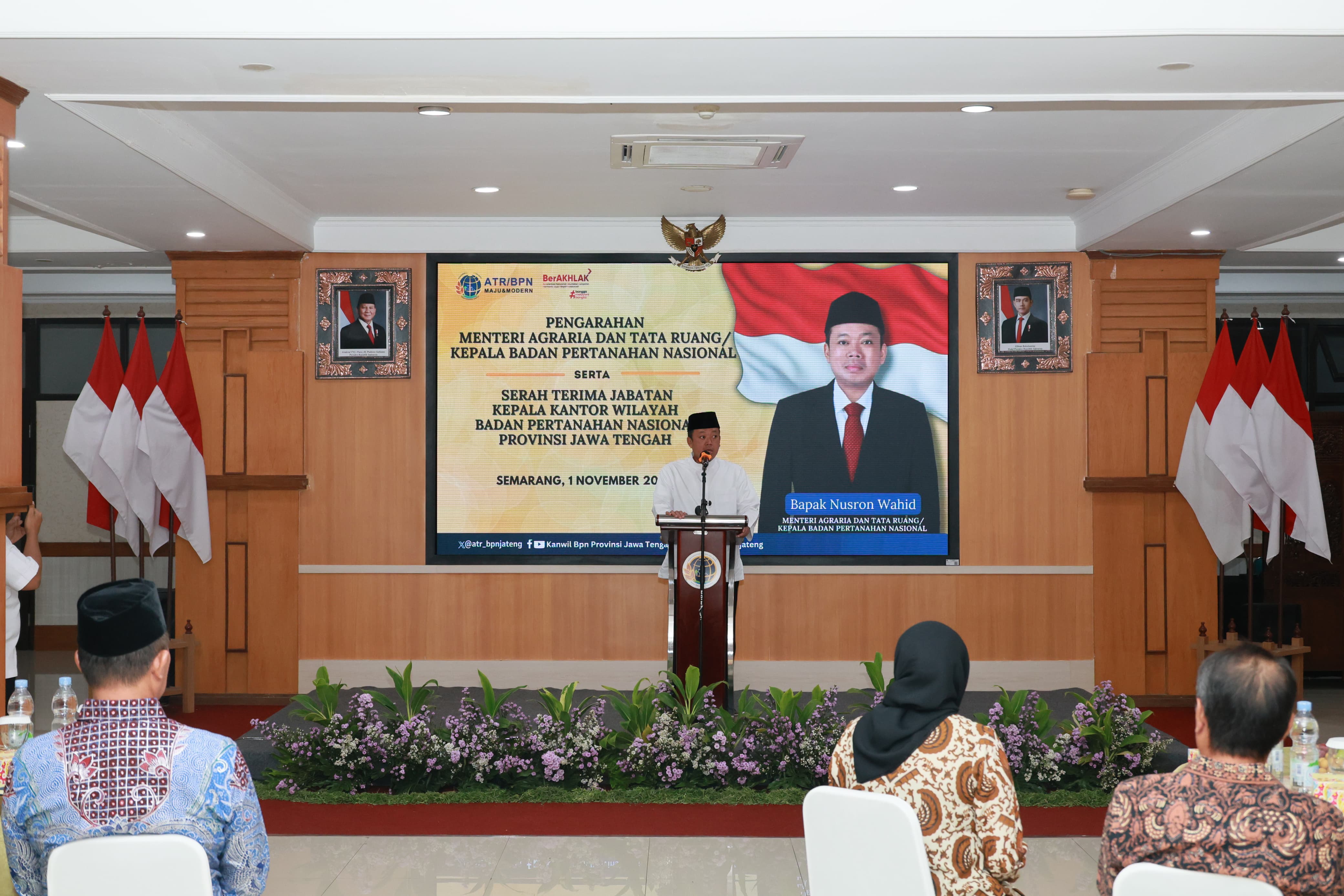 Kunker Pertama ke Jateng, Menteri Nusron: Samakan Gelombang Pemikiran dan Filosofi Untuk Mencapai Tujuan