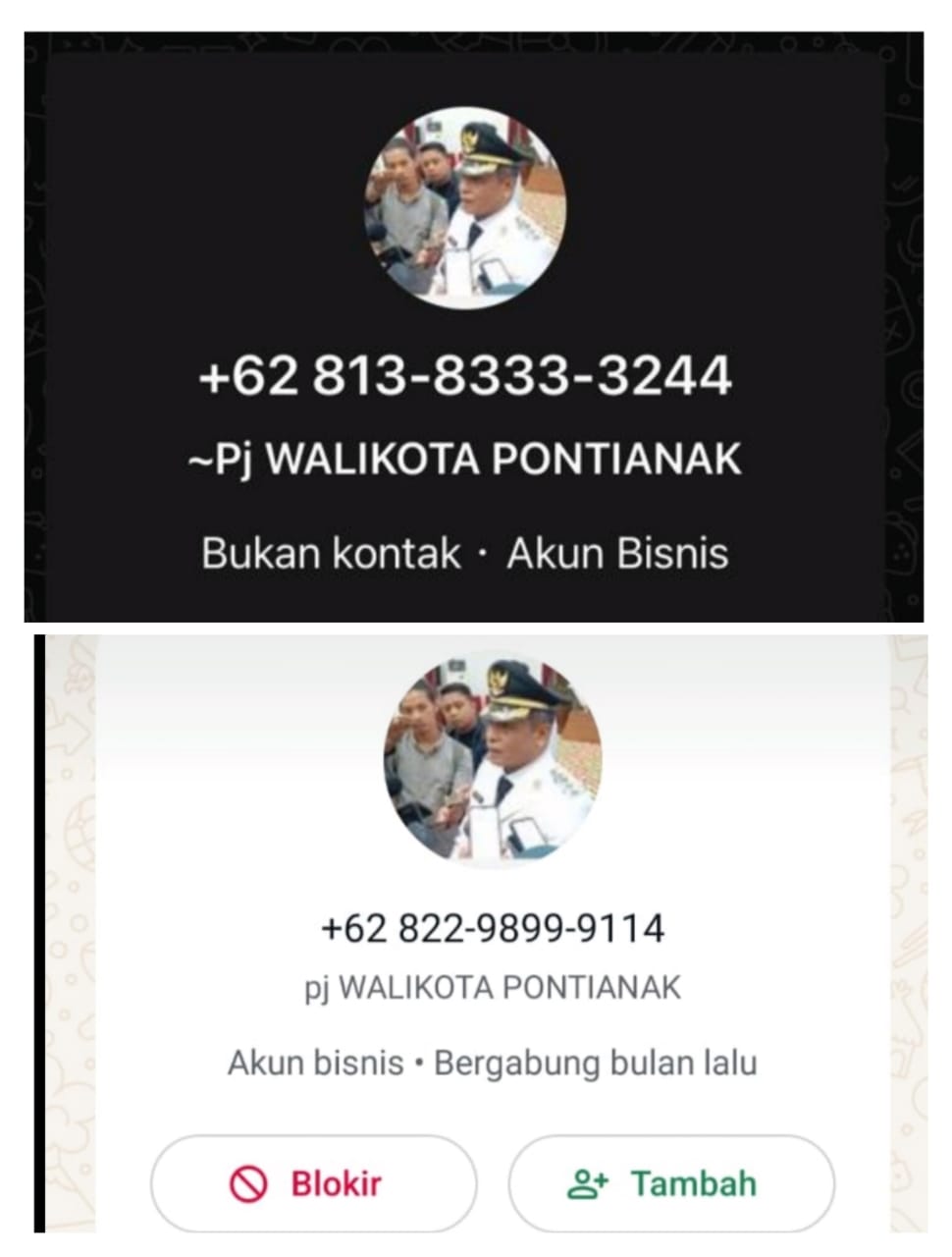 Belum Sehari Menjabat jadi Pj Wali Kota Pontianak, Ada WhatsApp Mengatasnamakan Edi Suryanto