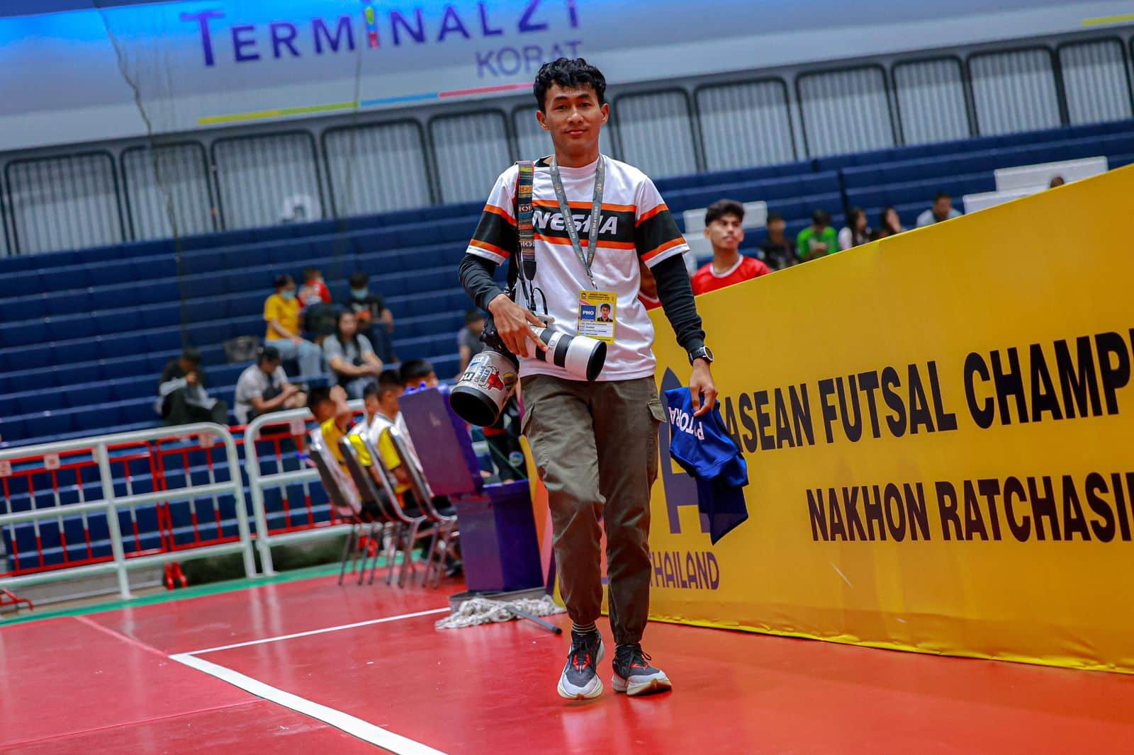 Fotografer Asal Pontianak, Angga Irwandika Sukses Berkiprah di Dunia Fotografi Olahraga Internasional