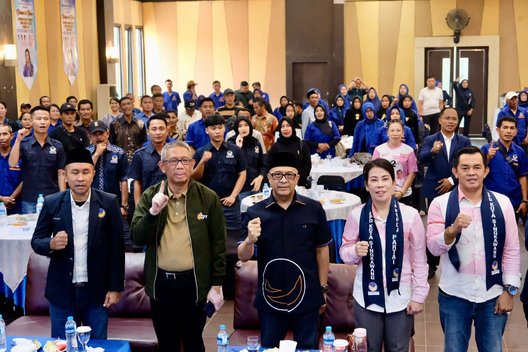 Ajak Kader Singkawang Menangkan Midji-Didi, Ketua DPW NasDem Kalbar: Jangan Cederai Keputusan Partai