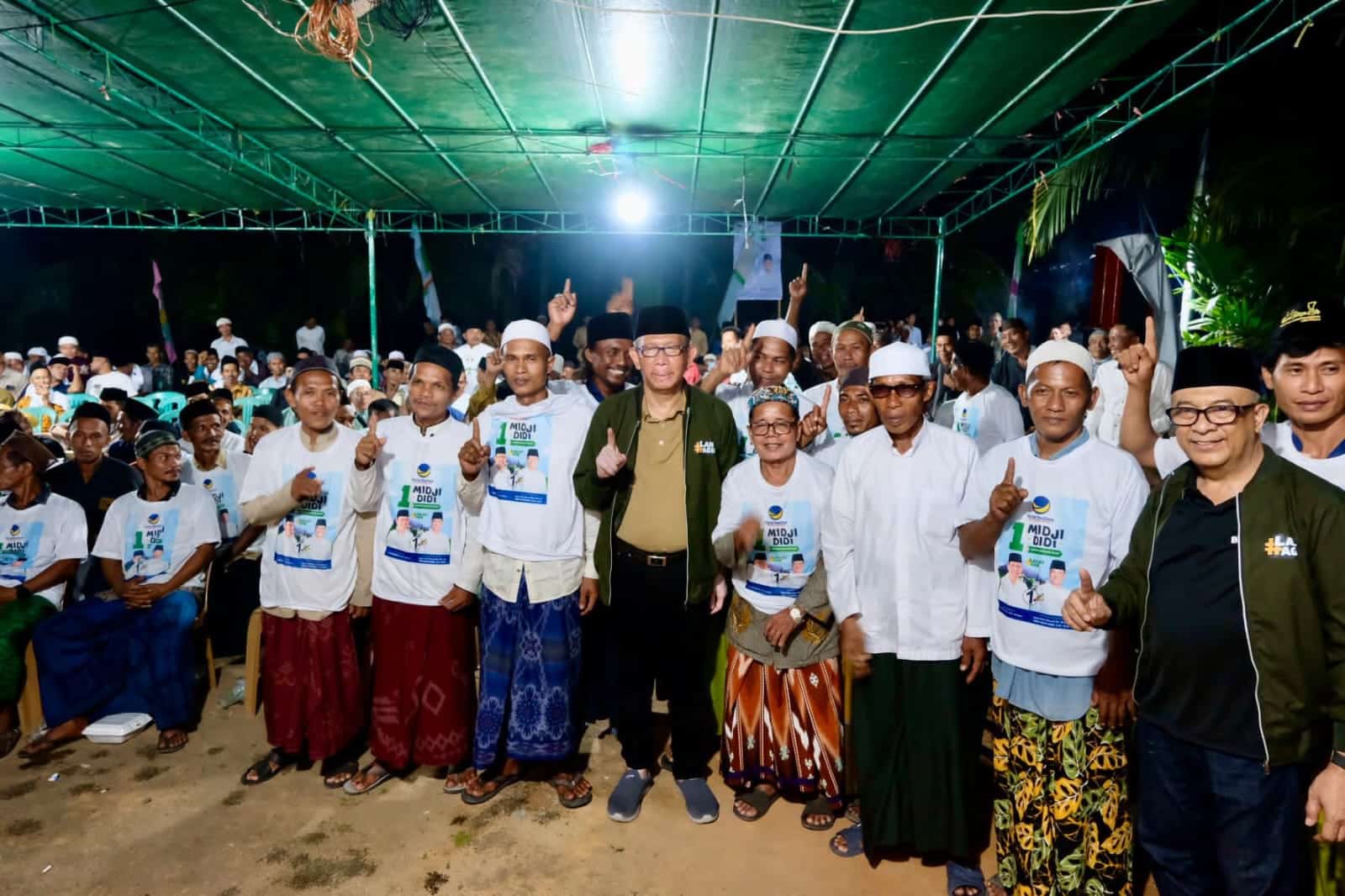 Warga Mempawah Timur Siap Menangkan Midji Sekali Lagi Jadi Gubernur Kalbar