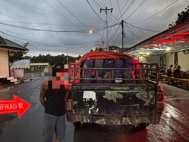 Polres Sambas Gagalkan Penyelewengan Solar Bersubsidi