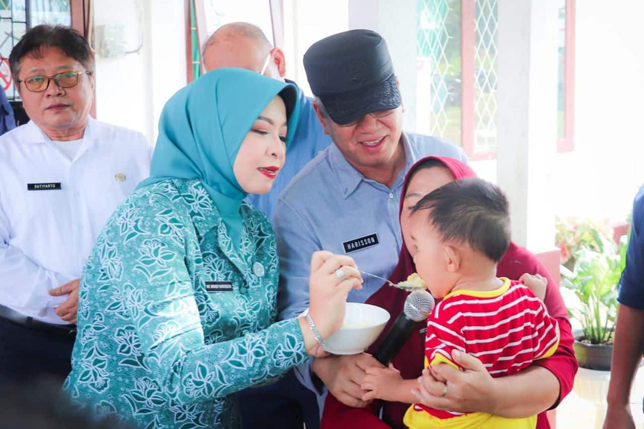 Kalbar Peringkat Kedua Penurunan Stunting Tertinggi Nasional, Windy Ucapkan Terima Kasih TP KK se-Kalbar dan Organisasi Wanita