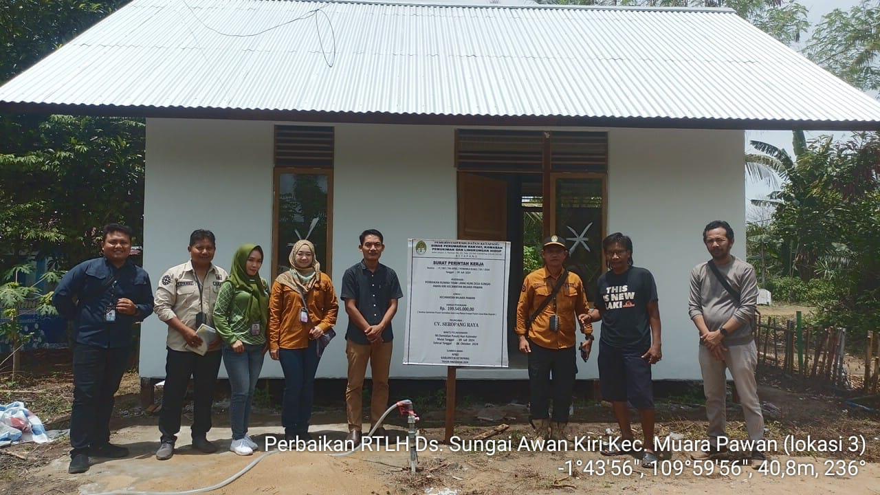 Renovasi Puluhan Rumah Tak Layak Huni, Warga: Terima Kasih Pak Bupati dan Wakil Bupati Ketapang