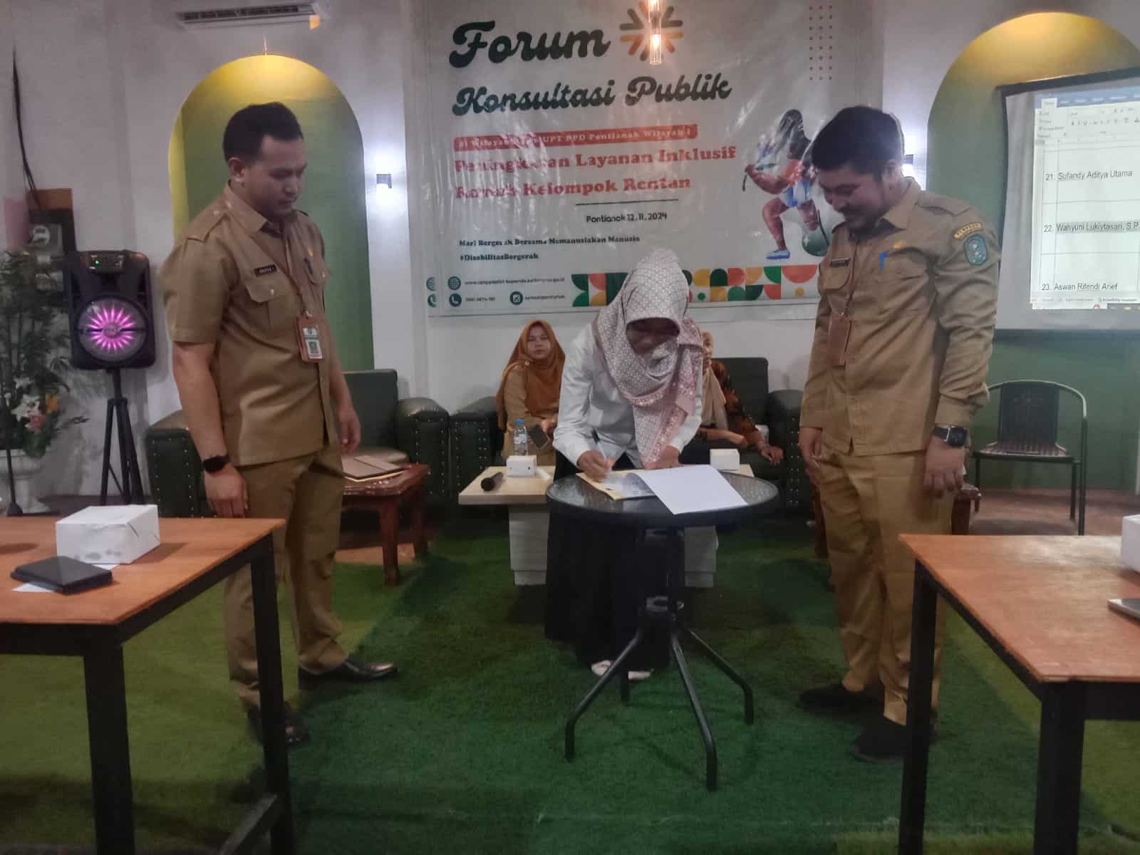UPT PPD Pontianak Gelar Forum Konsultasi Publik