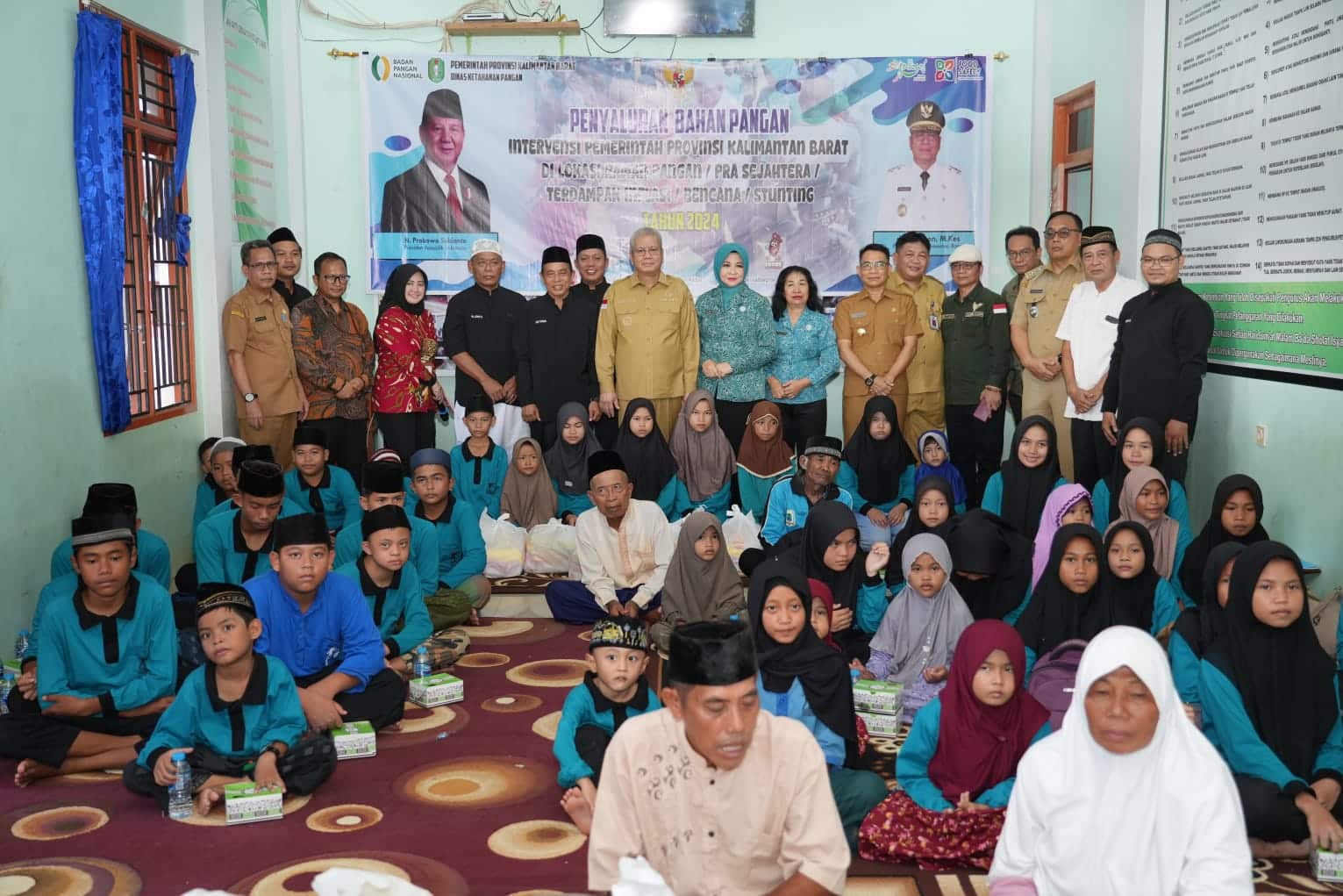 Kunjungi Yayasan Yatim Piatu Baitul Maqdis Putussibau, Ini Pesan Pj Gubernur Harisson