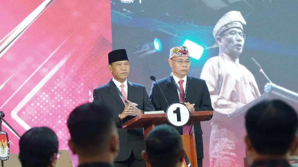 Melalui Debat Publik, Paslon 01 Farhan-Leo Optimis Menangkan Pilkada Ketapang