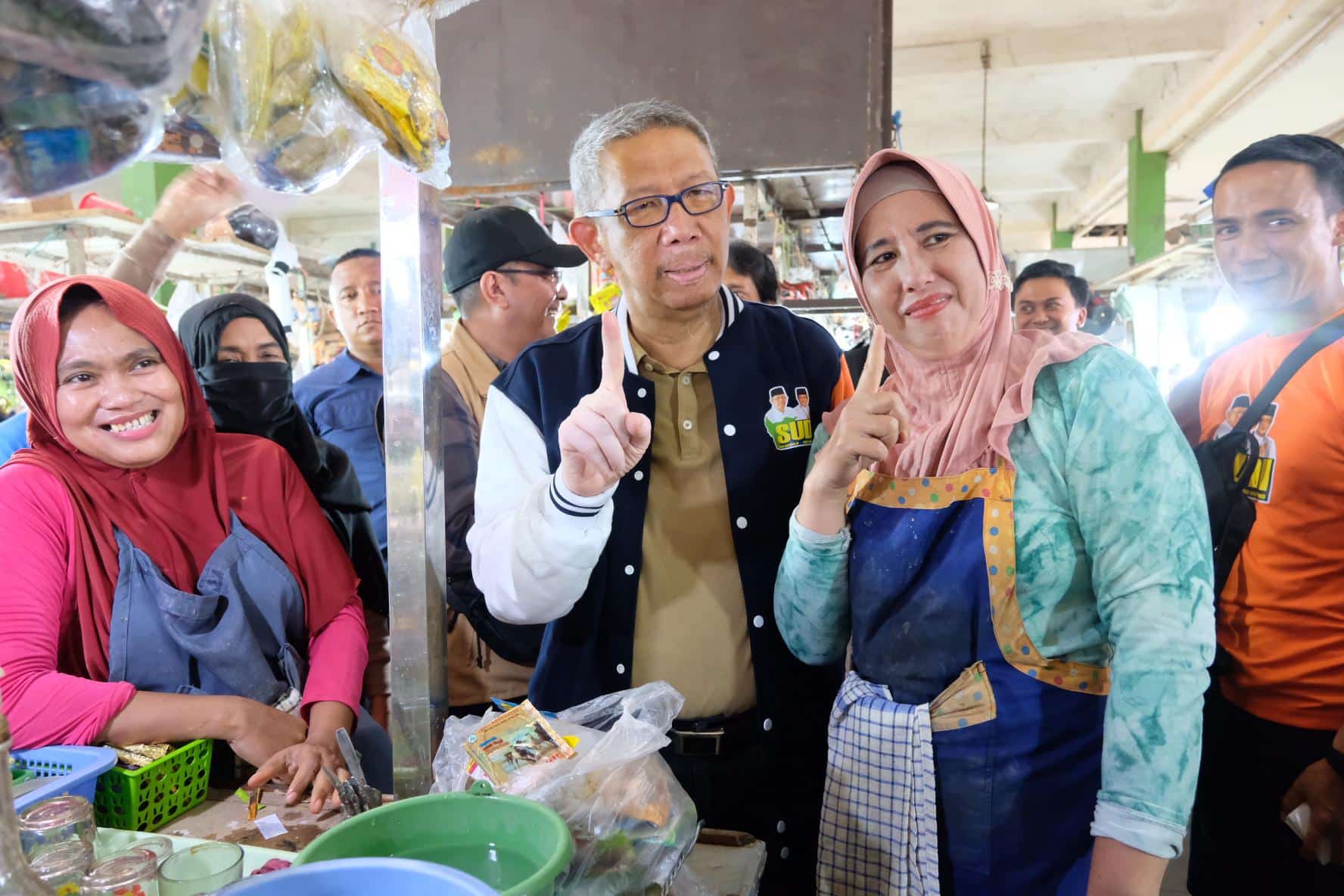 Blusukan ke Pasar Teratai Pontianak, Midji Dorong Penataan Agar Tetap Nyaman Dikunjungi