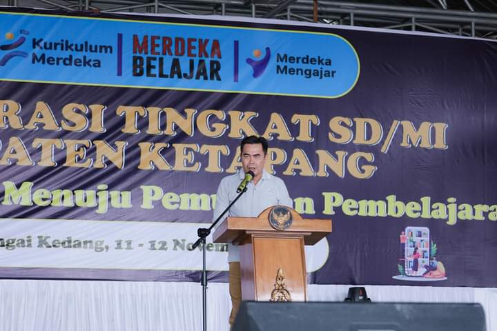 Heryandi Buka Gebyar Literasi Tingkat SD/MI se-Kabupaten Ketapang Tahun 2024