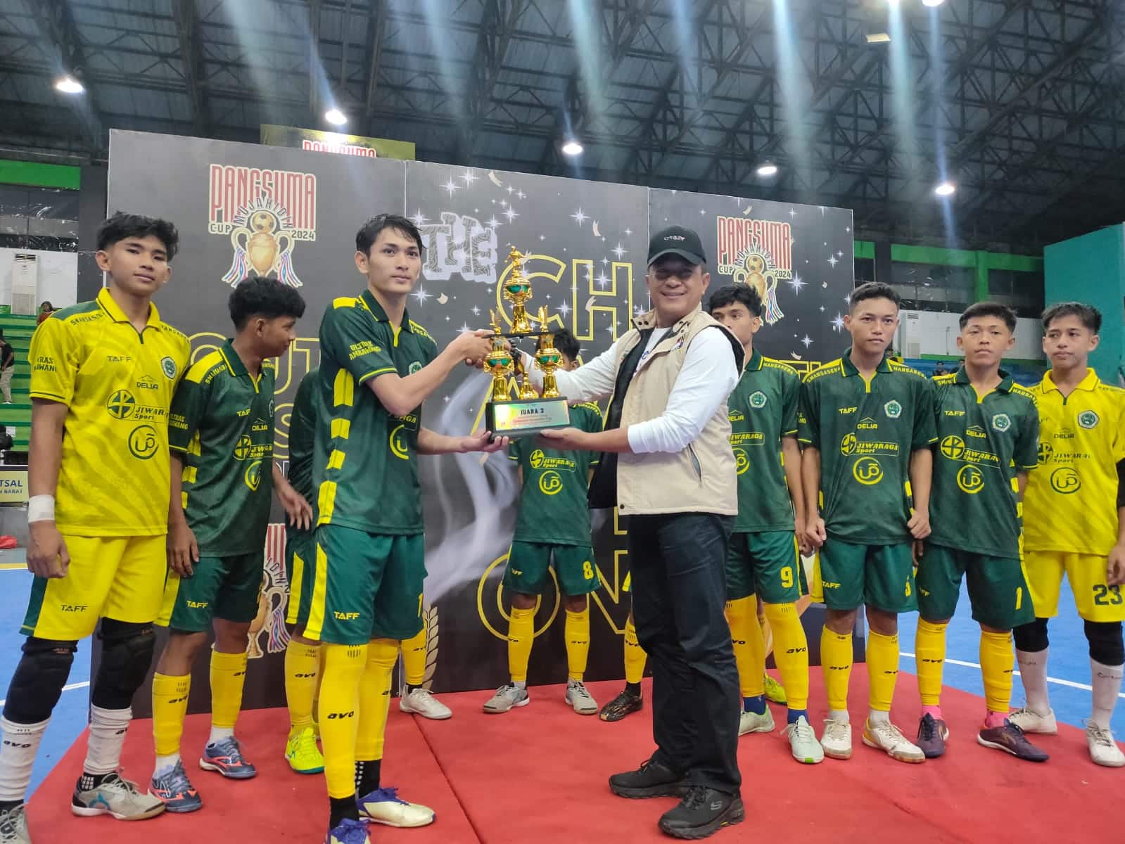 Hadiri Turnamen Futsal Antar Pelajar, Cawagub Didi Tekad Tingkatkan Prestasi Olahraga Kalbar