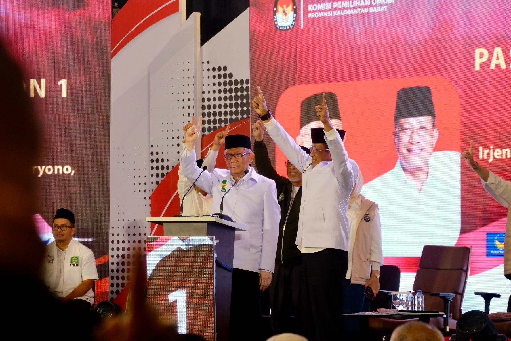 Debat Terakhir Pilgub Kalbar, Sutarmidji Sampaikan Capaian Tata Kelola Pemerintahan Selama Memimpin Kalbar