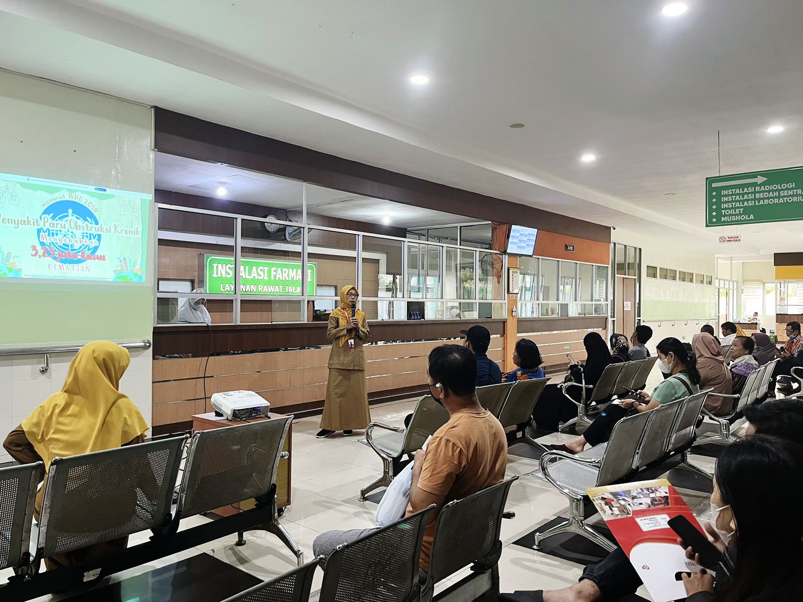 RSUD SSMA Berikan Penyuluhan Waspada PPOK