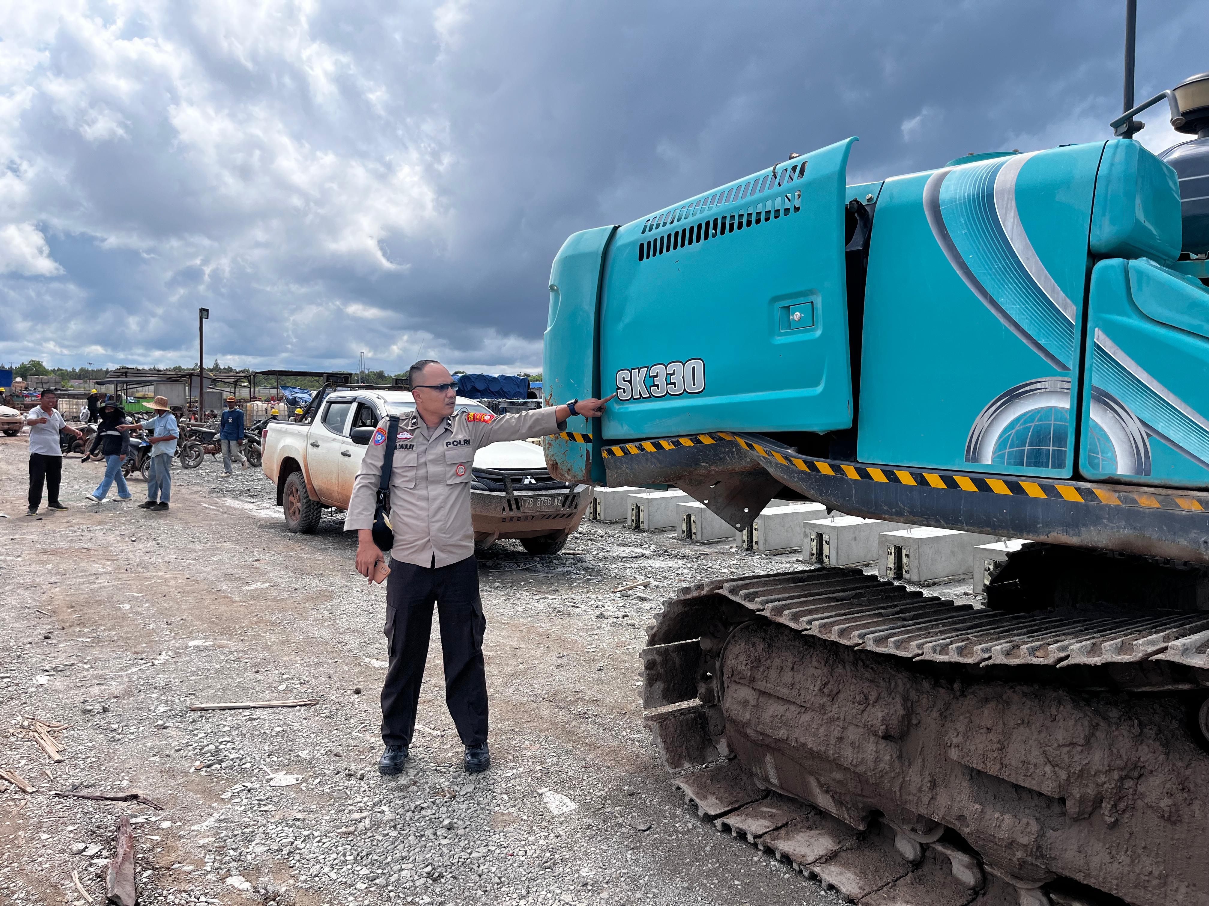 Tragis, Pekerja PT CRBC di Ketapang Tewas Tertimpa Alat Keruk Excavator