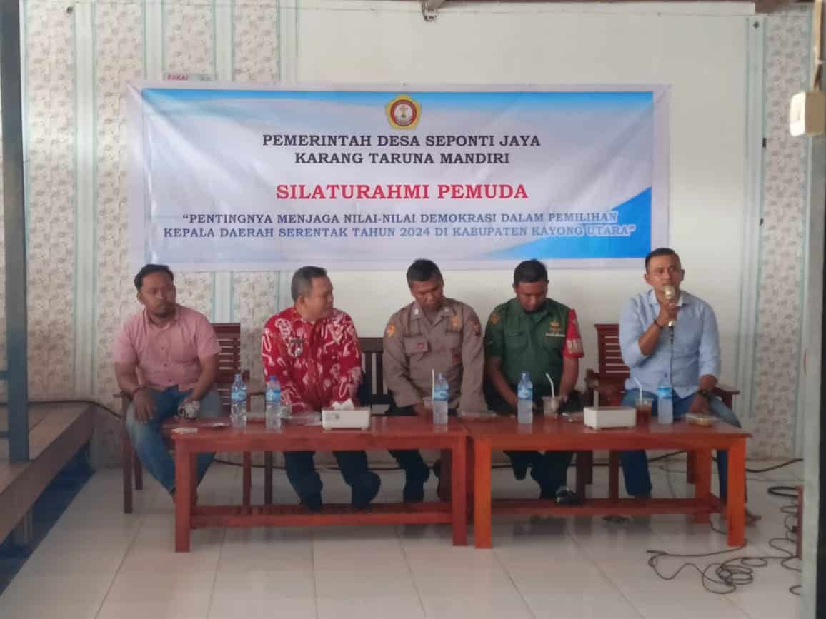 Ciptakan Pilkada Damai, Karang Taruna Mandiri Desa Seponti Menggelar Silaturahmi Pemuda