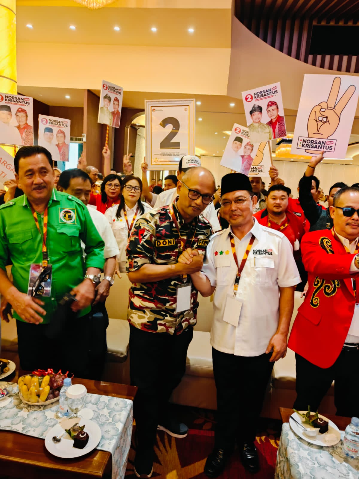 FKPPI Kalbar Solid Menangkan Pasangan Norsan Krisantus di Pilgub 2024