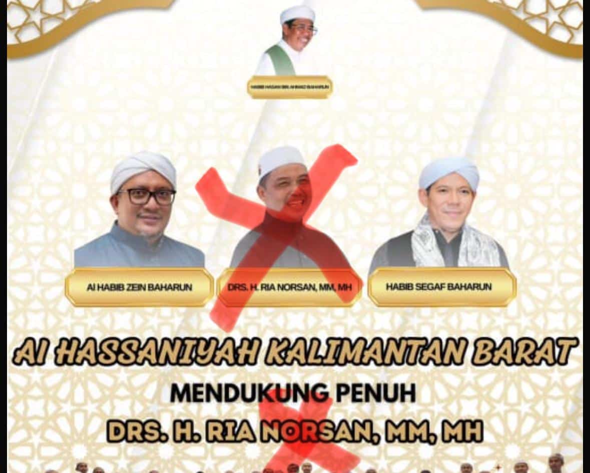 Jual Nama Habaib? Spanduk Dukungan ke Norsan Dikomplain Habib Muhammad bin Abdurrahman Al-Qadri