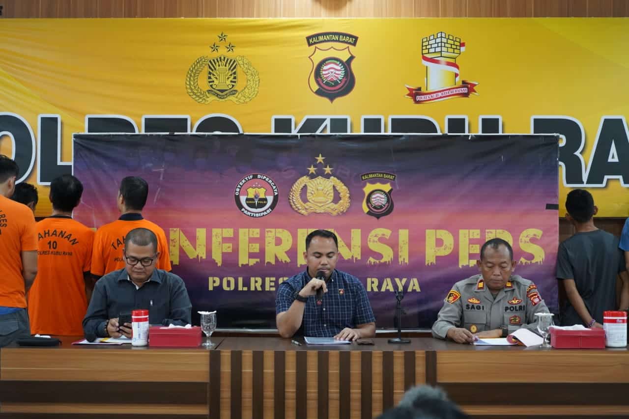 Dijanjikan Bekerja di Malaysia, Polres Kubu Raya Gagalkan Penyelundupan 8 Pekerja Migran Ilegal Asal Lombok