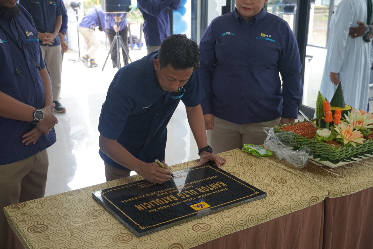 PLN Resmikan Gedung Kantor Unit Layanan Transmisi dan Gardu Induk Batulicin