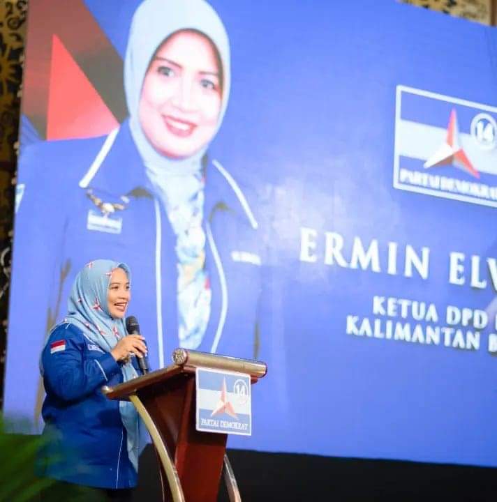Demokrat Kalbar Menang Pilkada di 9 Daerah, Evi Ucapkan Selamat Untuk Norsan-Krisantus