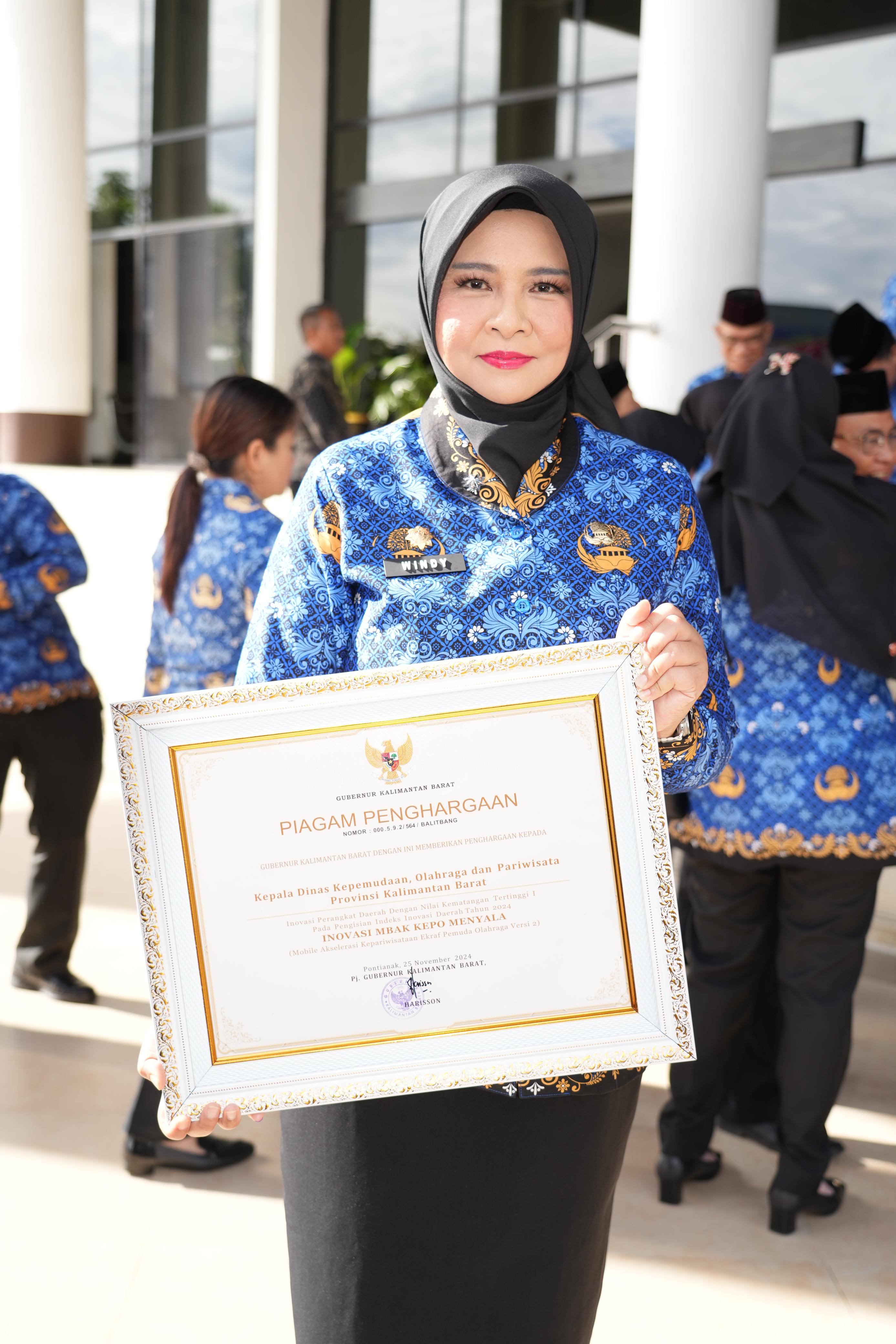 Windy Raih Peringkat 1 Program Inovasi Unggulan “Mbak Kepo” Tingkat Nasional