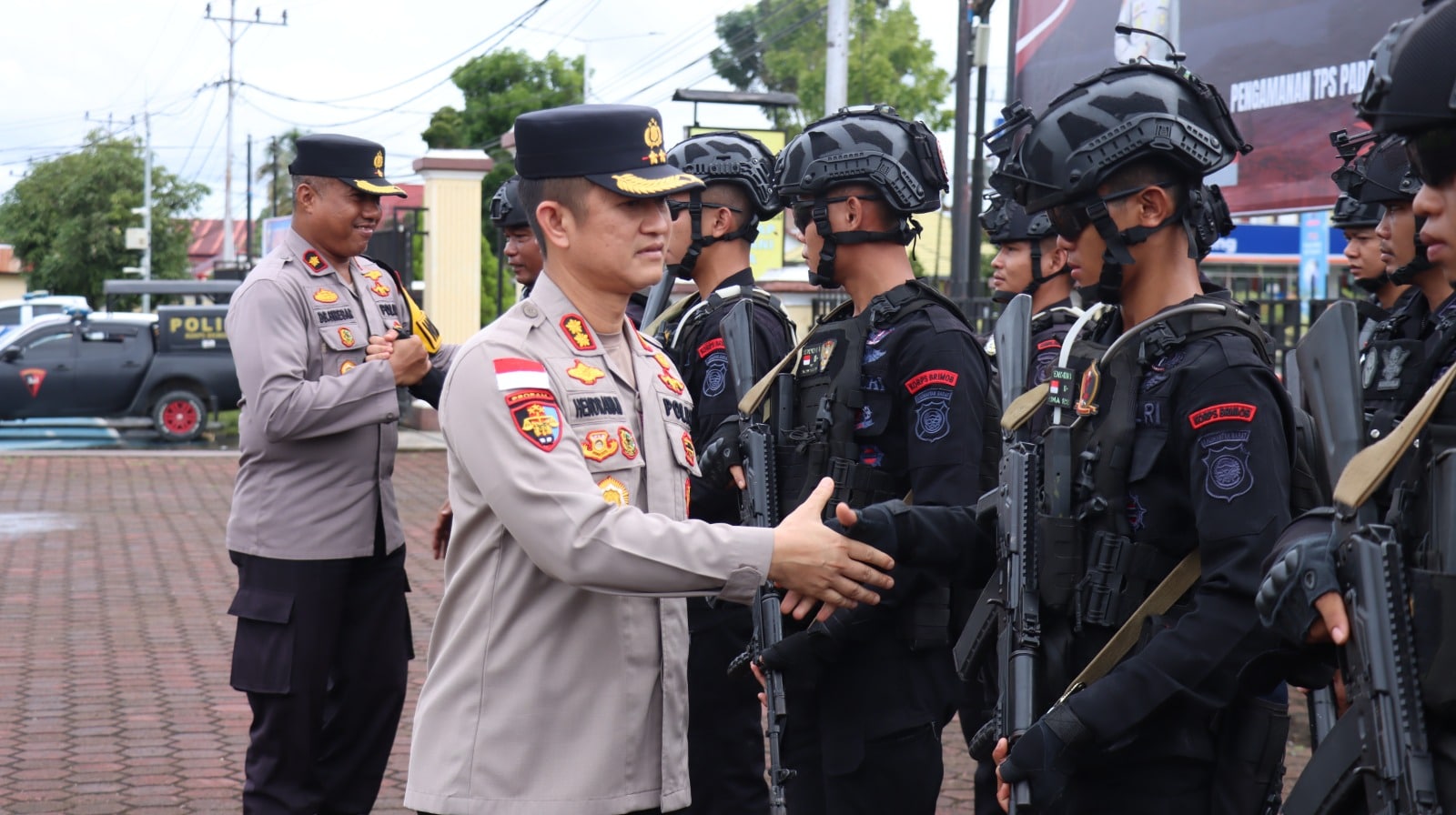 Kapolres Kapuas Hulu Pimpin Apel Pelepasan Personel BKO dari Dit Samapta dan Satbrimob Polda Kalbar