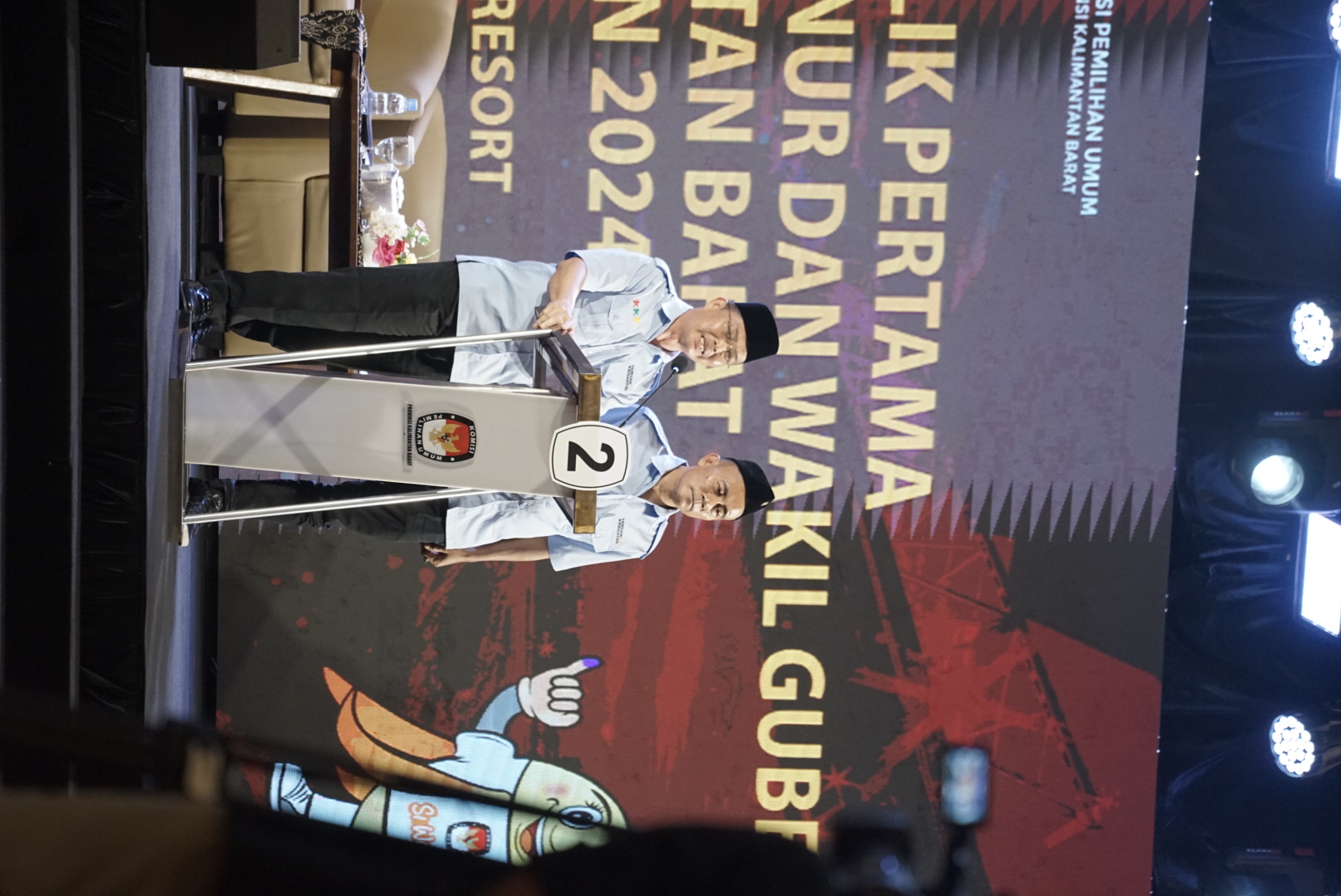 Debat Final, Norsan Pamer Program Unggulan Siap Eksekusi Untuk Kesejahteraan Rakyat