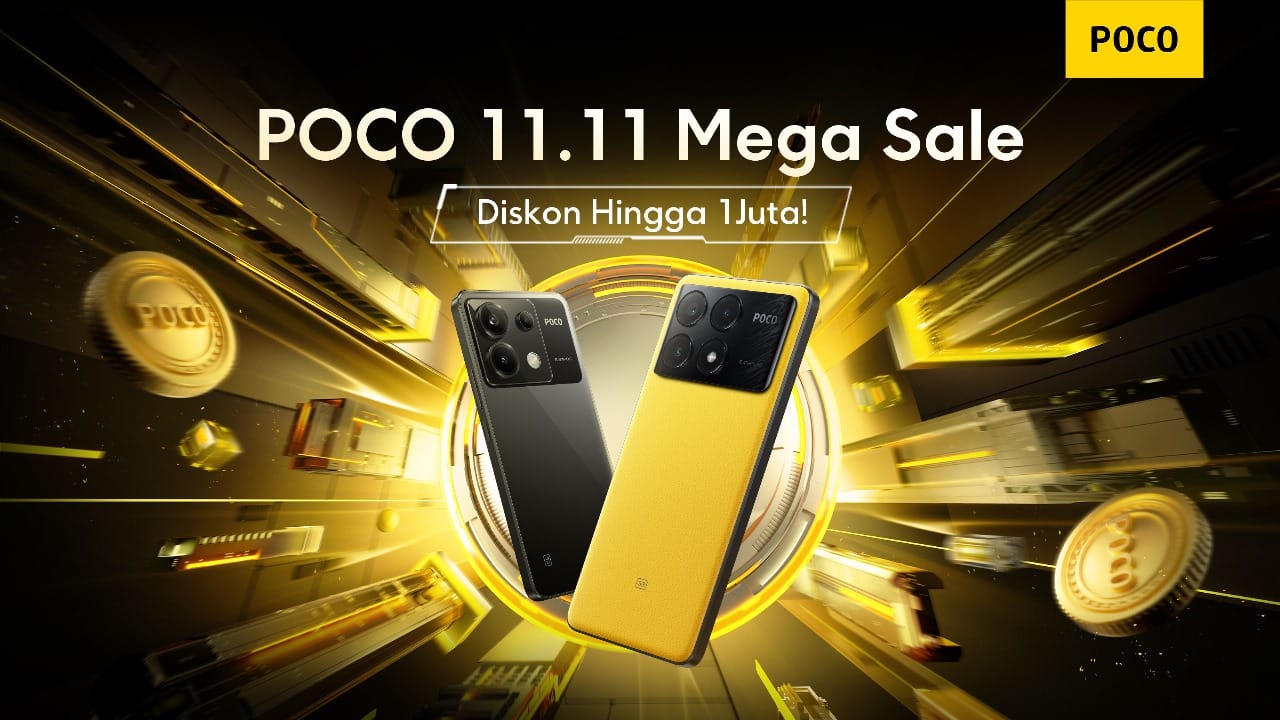 POCO Kasih Harga Istimewa untuk Hape-hape Unggulan di Promo 11.11, Hemat Hingga Satu Juta Rupiah, Jangan Ketinggalan!