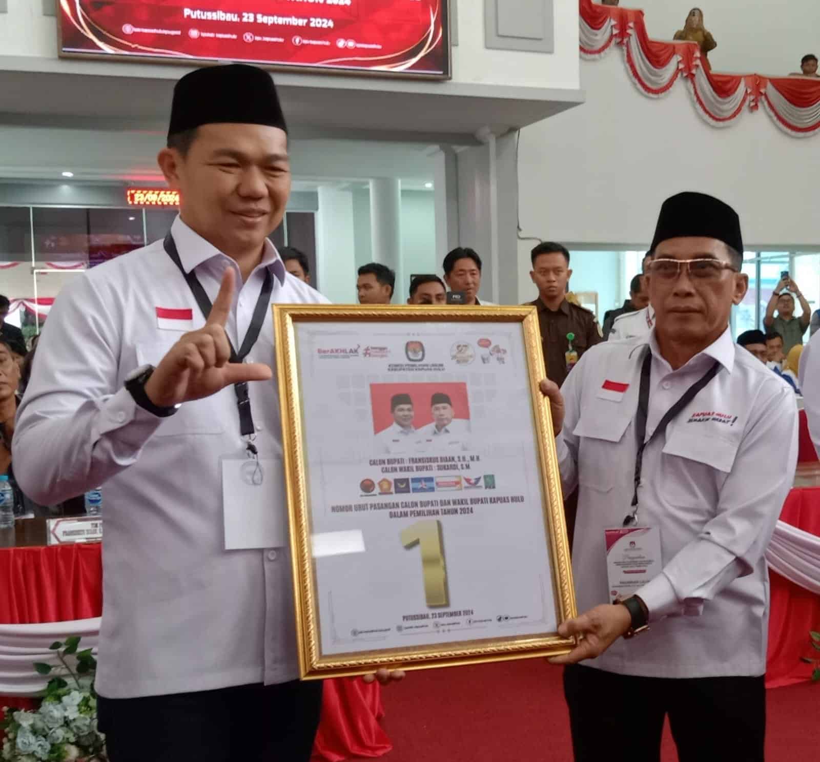 Ini Pesan Tertulis Calon Bupati Nomor Urut 1 Fransiskus Diaan kepada Masyarakat Kapuas Hulu