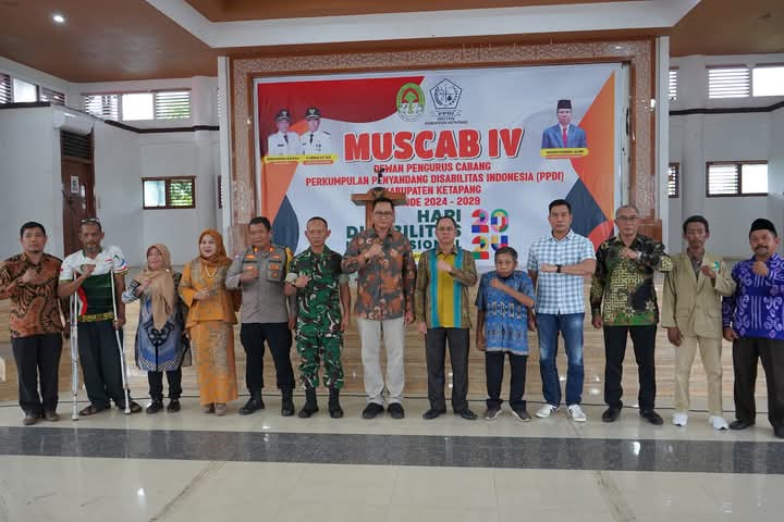 Pj Sekda Ketapang Buka Musyawarah Cabang PPDI ke-IV