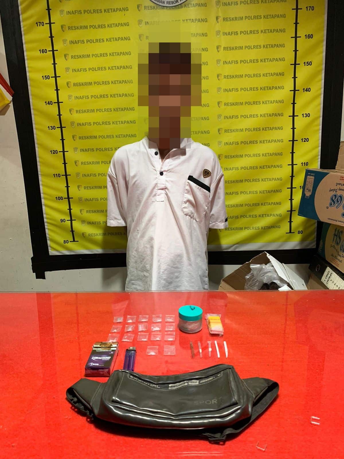 Ringkus Pelaku Narkoba, Polisi Ketapang Amankan 3,4 Gram Sabu