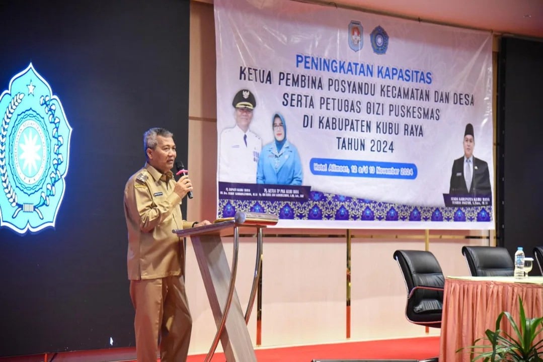 Pj Bupati Kubu Raya Dorong Peran TP PKK Cegah Stunting