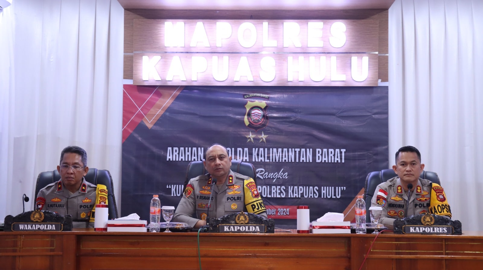 Kapolda Kalbar Akan Tindak Tegas Jajaran yang Terlibat Judi Online dan Narkoba