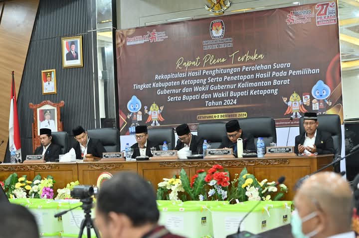 Sah, Pasangan Alexander Wilyo-Jamhuri Amir Peroleh Suara Terbanyak di Pilkada Ketapang 2024