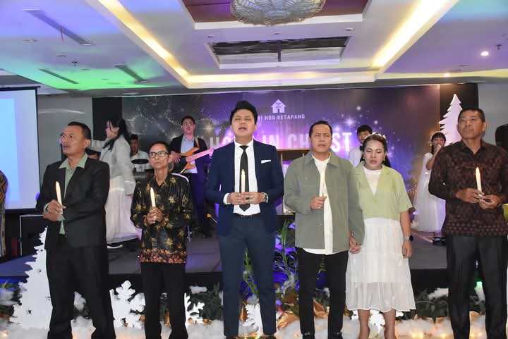 Absalon Hadiri Ibadah dan Perayaan Natal Gereja Bethel Indonesia House of Grace Kabupaten Ketapang
